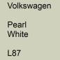 Preview: Volkswagen, Pearl White, L87.